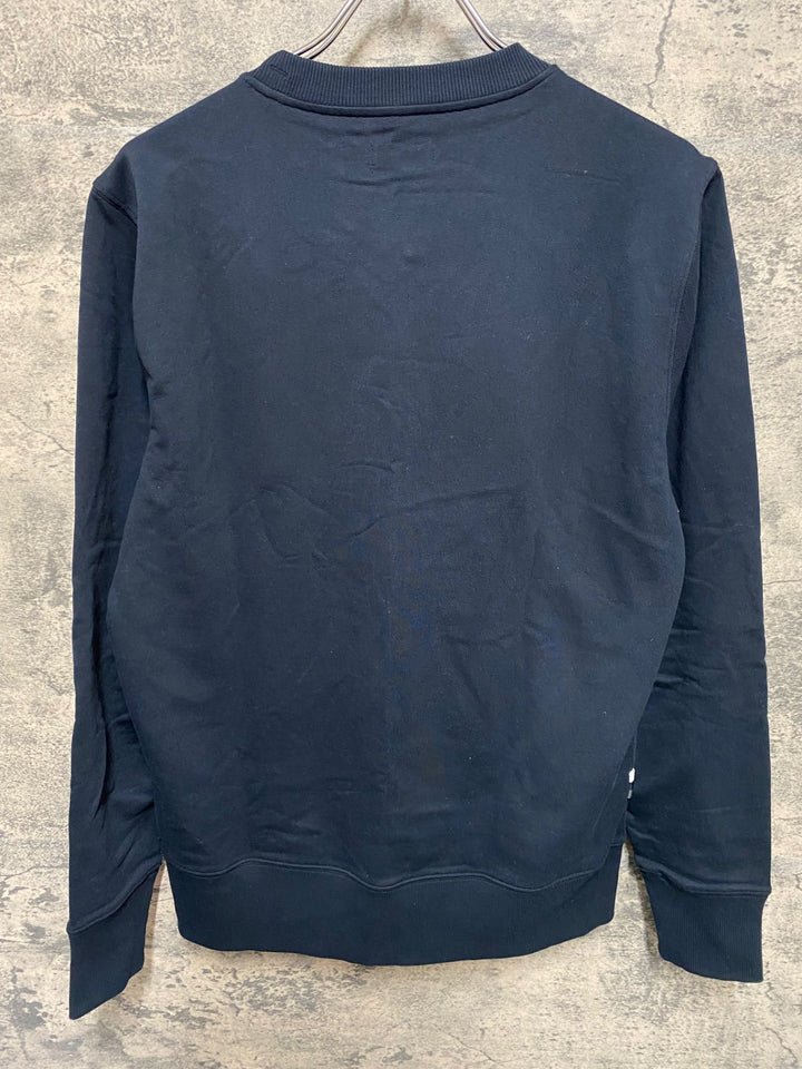 JZ468 ラファ RAPHA LONG SWEATSHIRTS スウェット 長袖 S 濃紺