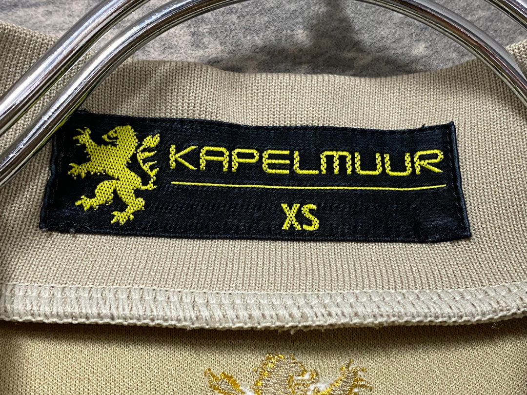 JH174 カペルミュール KAPELMUUR 半袖 サイクルジャージ ハーフジップ ベージュ XS