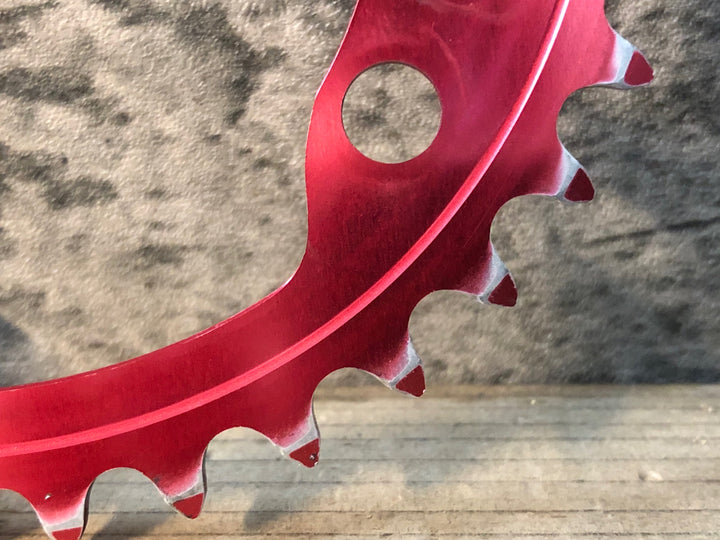 JU711 スミス SMITH Baroque Gear チェーンリング 赤 36T±2 100°