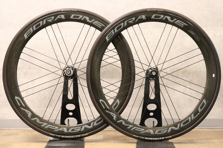 カンパニョーロ CAMPAGNOLO BORA ONE 50 DB カーボン チューブラー シマノ 12/11S ホイールセット 【さいたま浦和店】