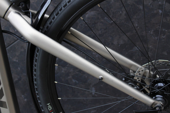 【店頭受け取り限定】トレック TREK VERVE＋2 2021年 Mサイズ シマノ アリビオ M3100 MIX 9S アルミ クロスバイク E-BIKE 【福岡店】