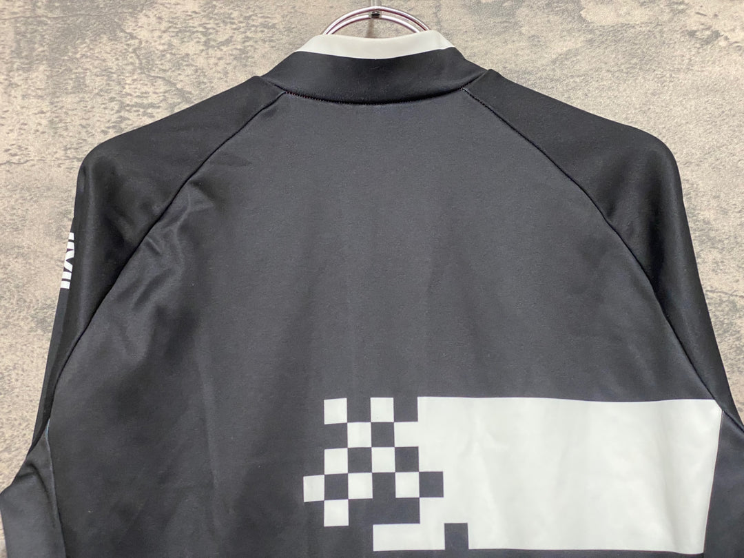 JM033 パールイズミ PEARL iZUMi 長袖 サイクルジャージ 黒 M 裏起毛