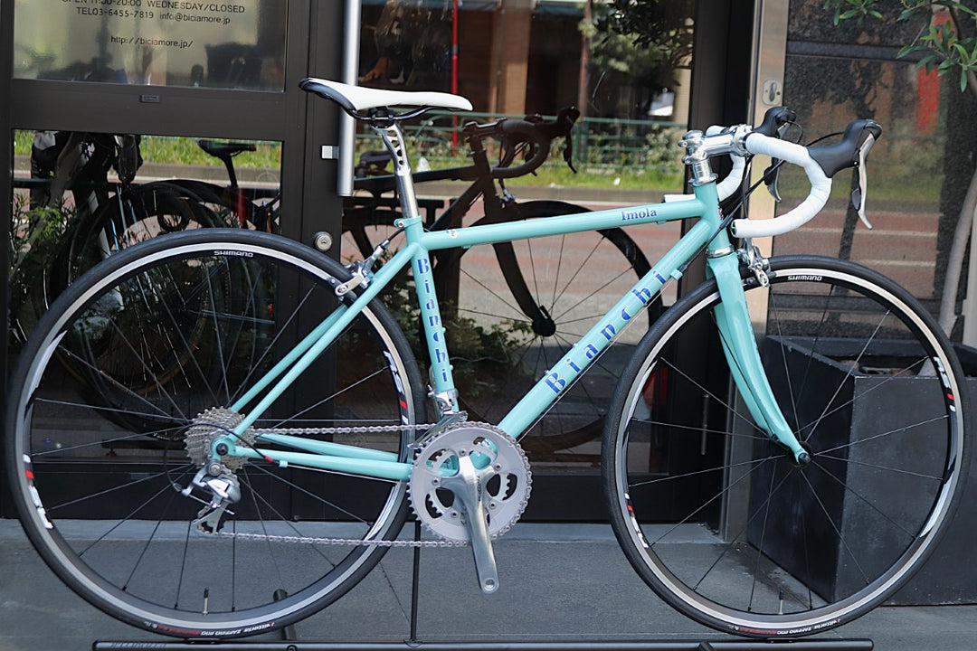 ビアンキ BIANCHI イモラ IMOLA 2015 44サイズ シマノ ティアグラ 4600 10S クロモリ ロードバイク【東京南麻布店】