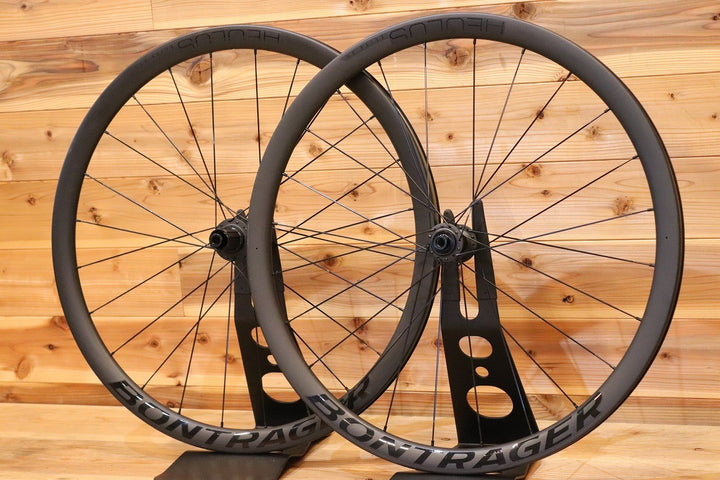ボントレガー BONTRAGER アイオロス AEOLUS ELITE 35 TLR DISC シマノ 11/12S 21C カーボン チューブレスレディ ホイールセット 【広島店】