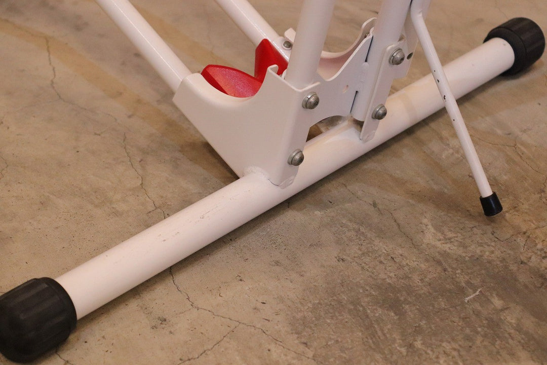 ミノウラ MINOURA タンチョウ TANCHO ESSE バイクスタンド バイクラック 縦置きスタンド 白 【広島店】