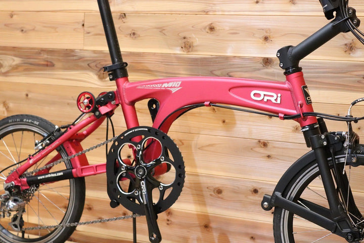 オリ ORI M10 シマノ 105 5600 MIX 10S アルミ 折り畳み ミニベロ 小径車 【広島店】