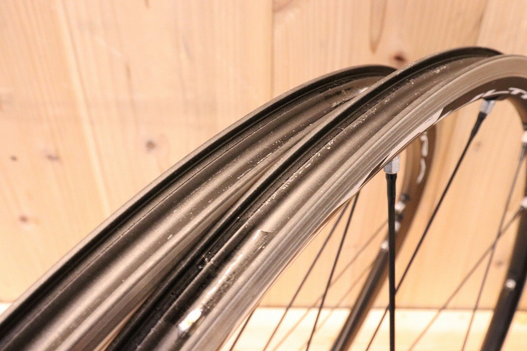 カンパニョーロ CAMPAGNOLO シャマル SHAMAL ULTRA アルミ クリンチャー ホイールセット シマノ 11S/12S ナローリム 15C 【芦屋店】