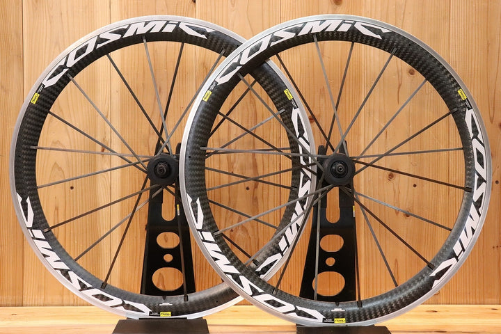 マヴィック MAVIC コスミック COSMIC SR アルミ/カーボン クリンチャー ホイールセット シマノ 11S/12S ナローリム 【芦屋店】