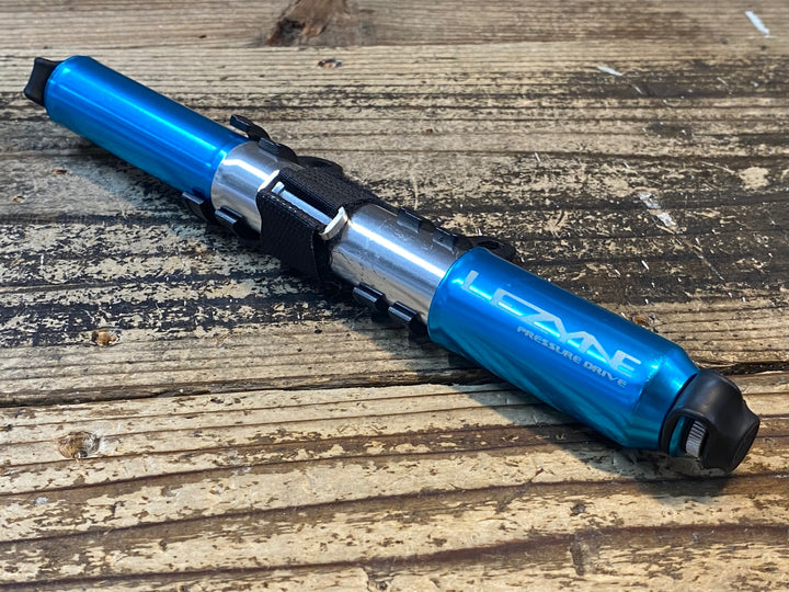 JF909 レザイン LEZYNE PRESSURE DRIVE 携帯空気入れ 青