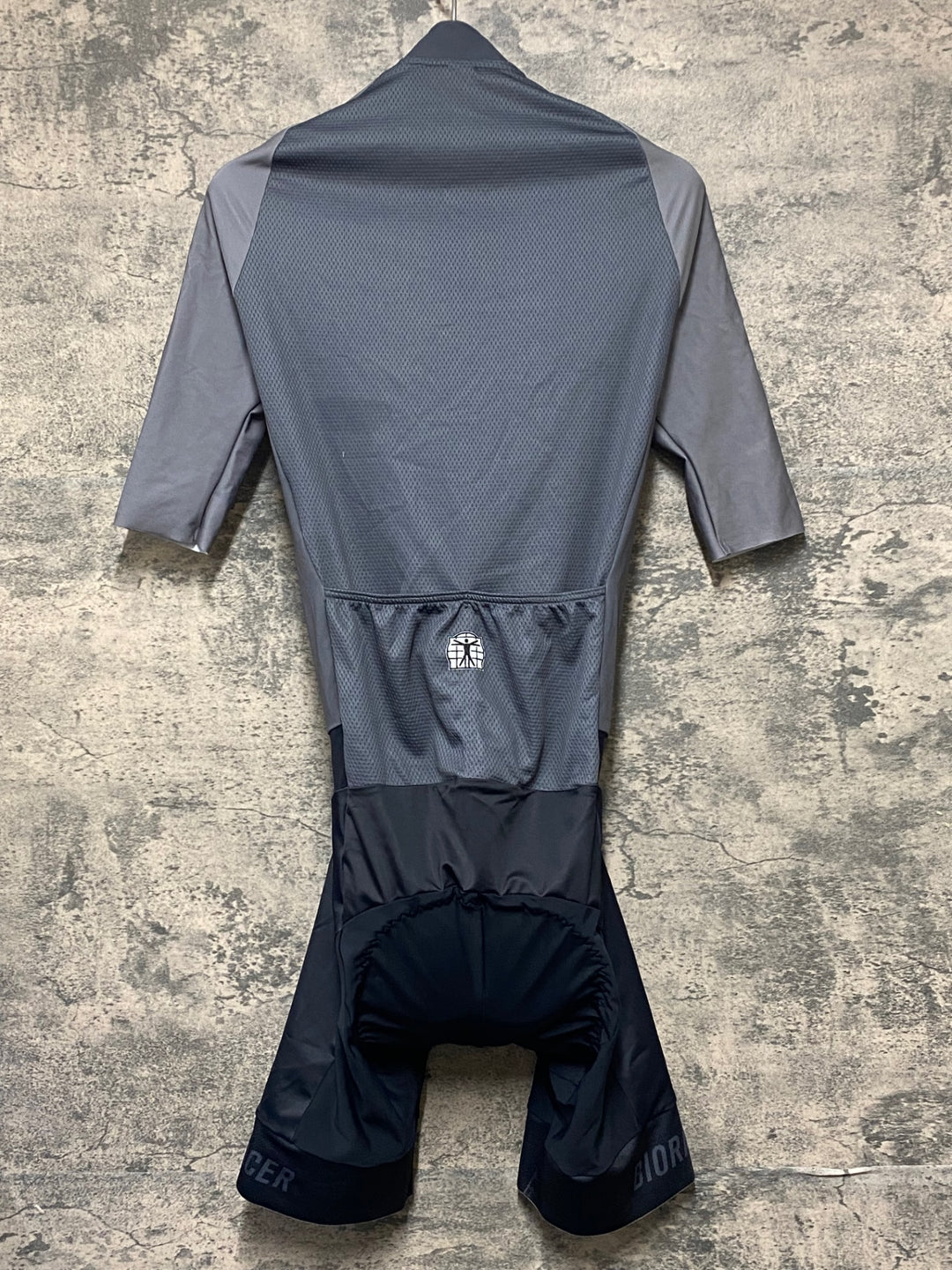 KN272 ビオレーサー BIORACER ワンピースジャージ M 黒/グレー