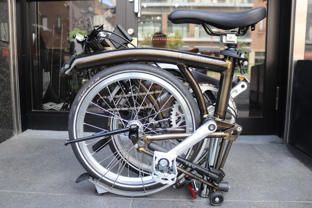 ブロンプトン BROMPTON S2L 2021年モデル ブラックラッカー ミニベロ 折り畳み 小径車 【東京南麻布店】
