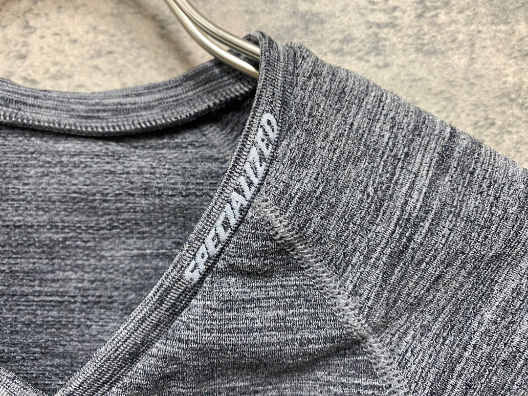 JX971 スペシャライズド SPECIALIZED SEAMLESS BASELAYER SS WMN 半袖 ベースレイヤー グレー レディース M