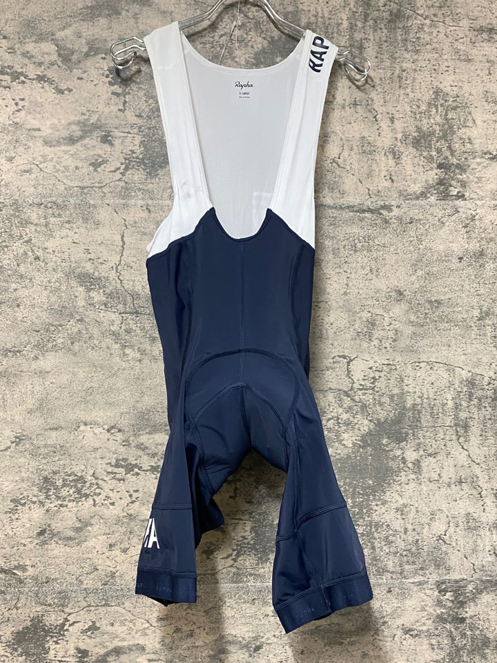 KC678 ラファ Rapha PRO TEAM TRAINING BIB SHORTS ビブショーツ 濃紺 XL