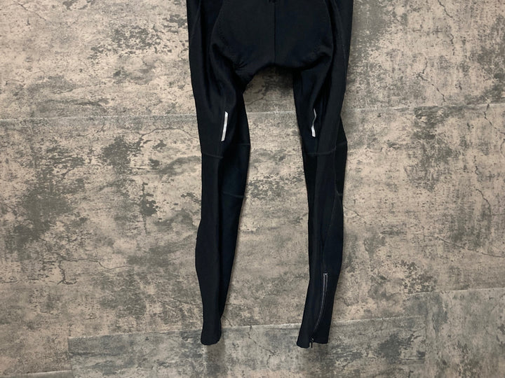 JW069 パールイズミ PEARL iZUMi ビブタイツ 黒 L 裏起毛 3DNEO WINDBREAK