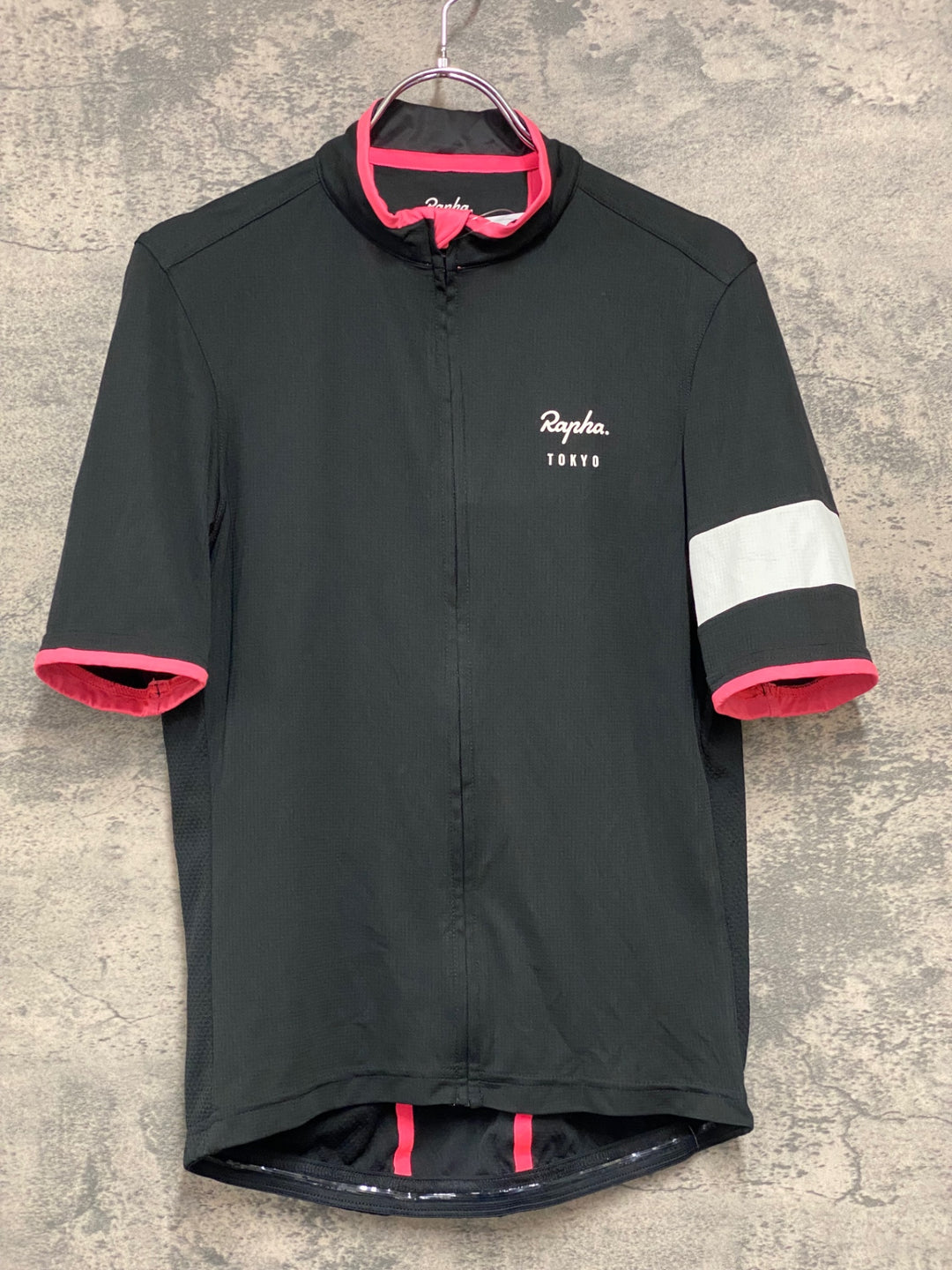 JM220 ラファ Rapha TOKYO SUPER LIGHTWEIGHT JERSEY 半袖 サイクルジャージ 黒 M