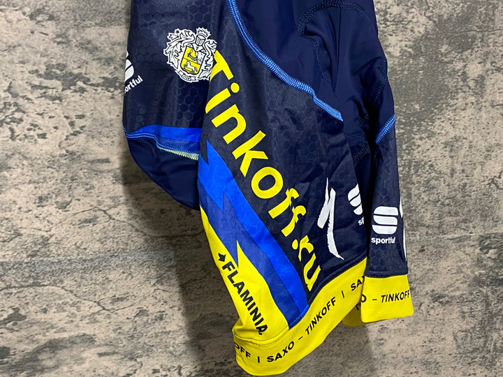 JV214 スポーツフル sportful ビブショーツ ネイビー 総柄 M Tinkoff