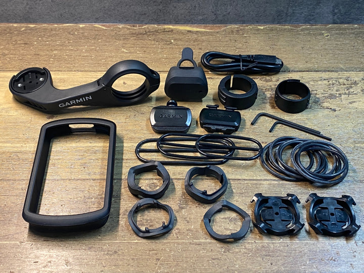 JI313 ガーミン GARMIN EDGE 1030 サイクルコンピューター センサーセット ※充電部 カバー欠品