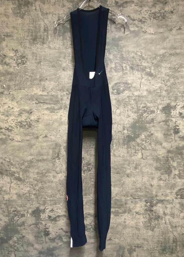 JP774 カステリ CASTELLI ビブタイツ 紺 M 裏起毛
