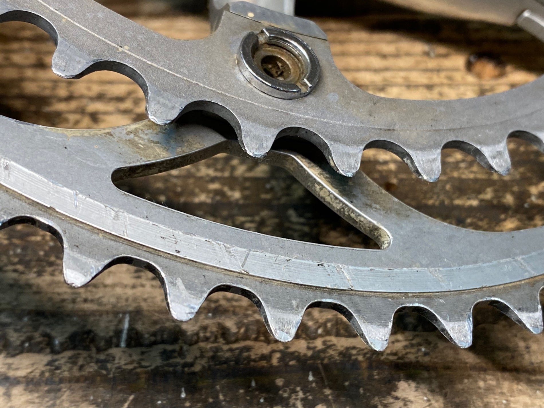 IU319 シマノ SHIMANO アルテグラ ULTEGRA FC-6500 クランクセット 50