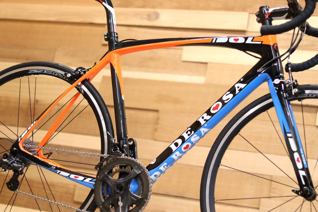 美車 デローザ DE ROSA アイドル IDOL 2016 54.5サイズ カンパニョーロ RECORD MIX 11S カーボン ロードバイク 【立川店】