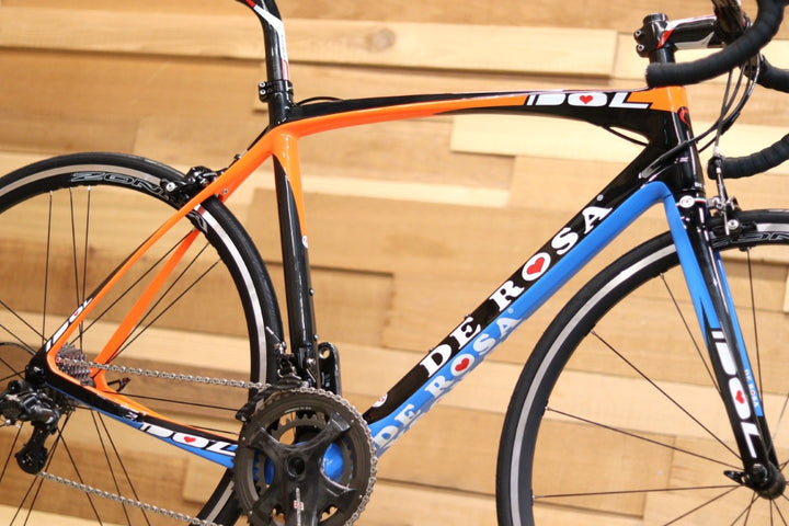 美車 デローザ DE ROSA アイドル IDOL 2016 54.5サイズ カンパニョーロ RECORD MIX 11S カーボン ロードバイク 【立川店】