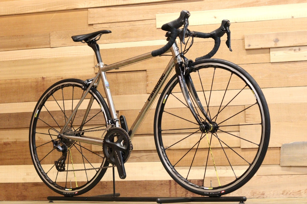 パナソニック　チタン　ロードバイク BLOG ホビーライダーに最適の一台◎しなやかさx◎バネ感x◎軽さを