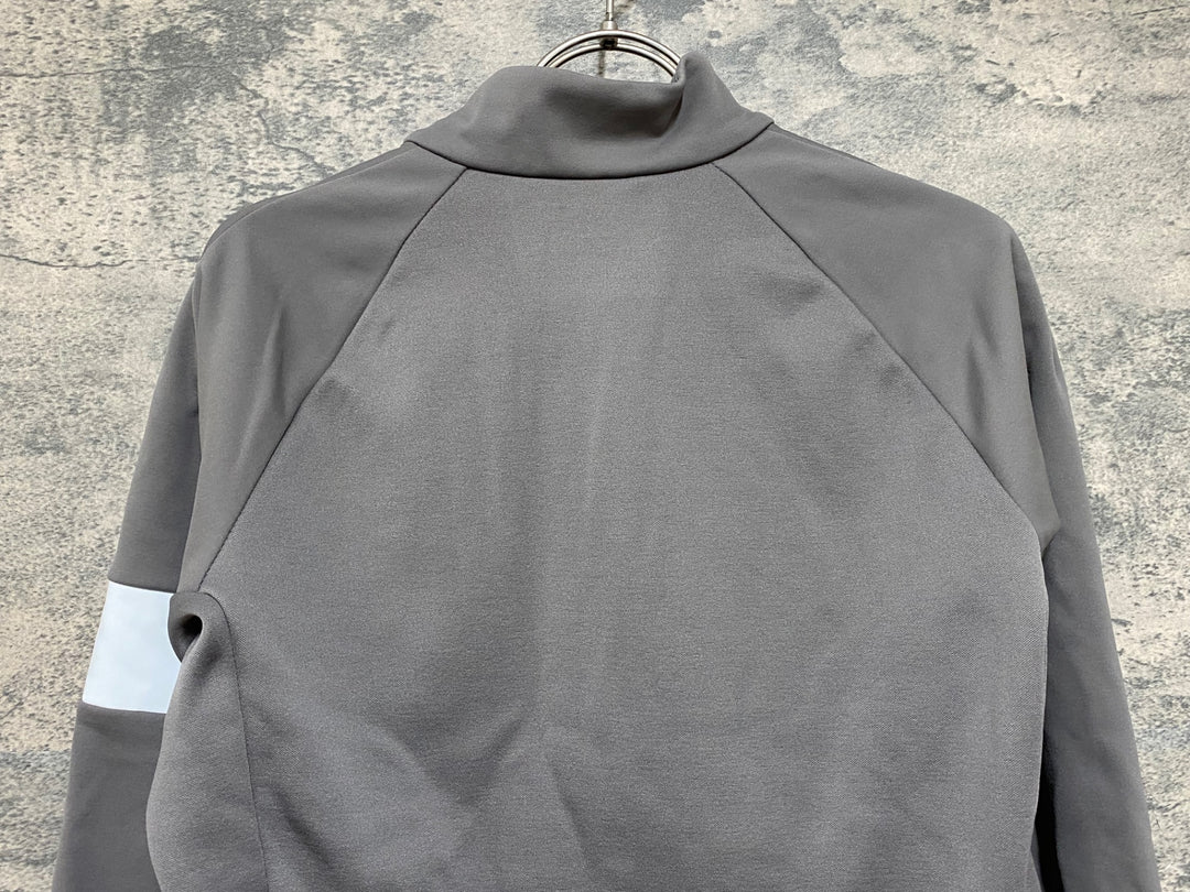JS014 ラファ Rapha MEN'S CORE WINTER JACKET 長袖 サイクルジャケット グレー M 裏起毛