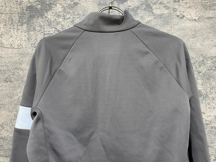 JS014 ラファ Rapha MEN'S CORE WINTER JACKET 長袖 サイクルジャケット グレー M 裏起毛