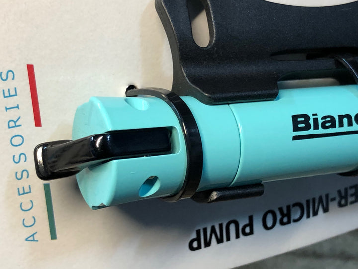 JQ744 ビアンキ Bianchi SUPER MICRO PUMP 携帯ポンプ 空気入れ チェレステ