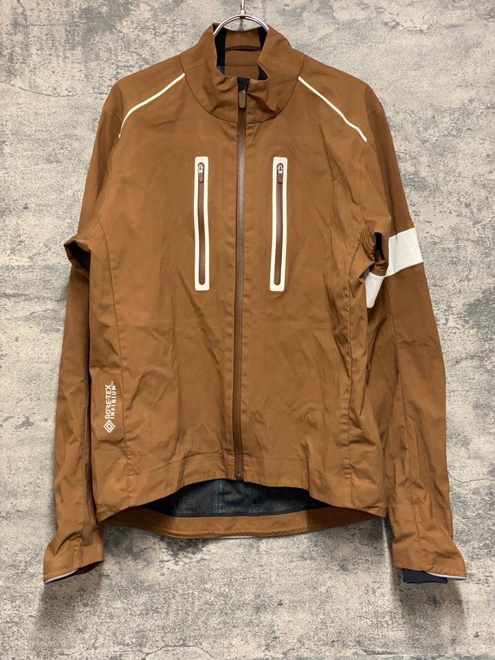 JO915 ラファ Rapha CLASSIC WINTER JACKET 長袖 サイクルジャケット ブラウン L GORE-TEX INFINIUM