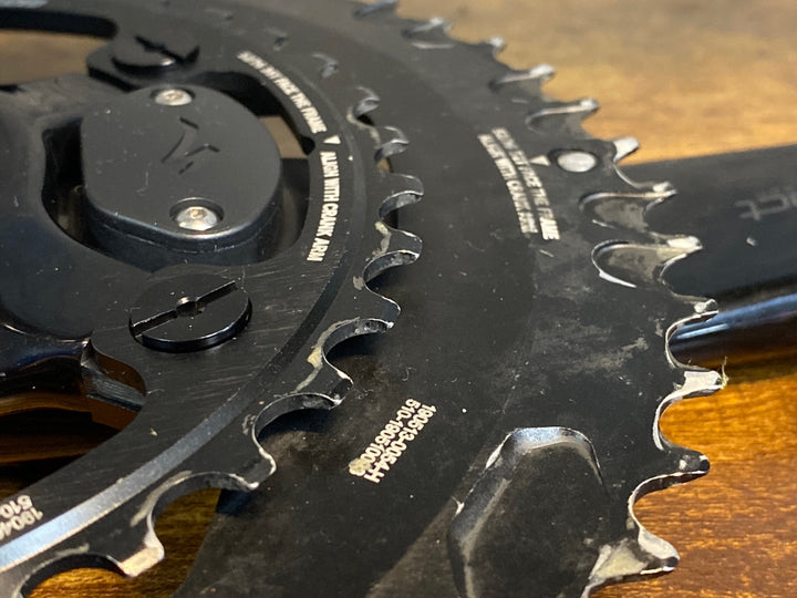KO772 スペシャライズド SPECIALIZED S-WORKS POWER カーボンクランク 170mm 52/36T パワーメーター 両足計測 ※接続不良のためジャンク