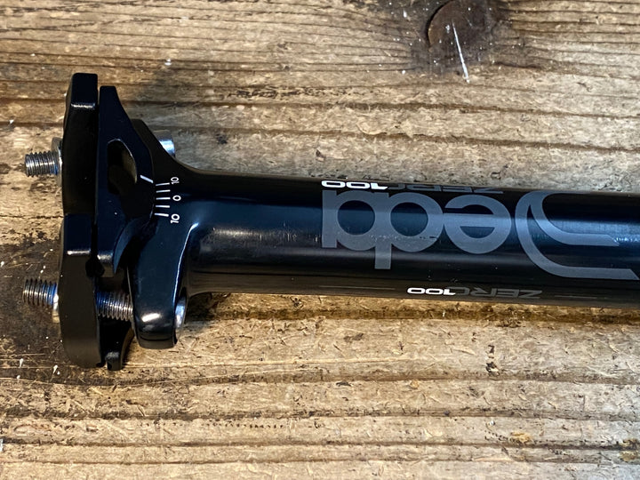 JW500 デダ DEDA ZERO 100 シートポスト 黒 Φ27.2 350mm