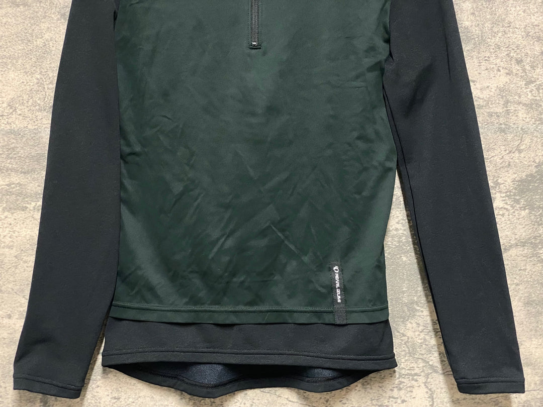 KJ697 パールイズミ PEARL iZUMi 長袖 ベースレイヤー 黒 L