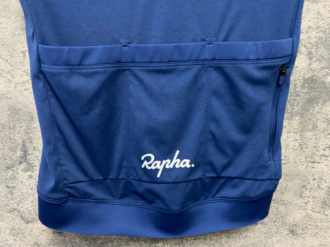 KC426 ラファ Rapha WOMEN'S CORE JERSEY 半袖 サイクルジャージ 青 XS レディース
