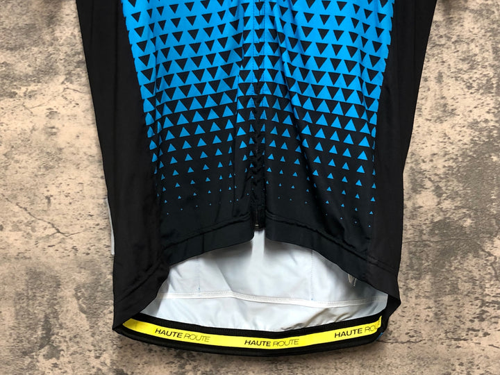 KE204 マヴィック MAVIC HAUTE ROUTE 半袖 サイクルジャージ 青 S