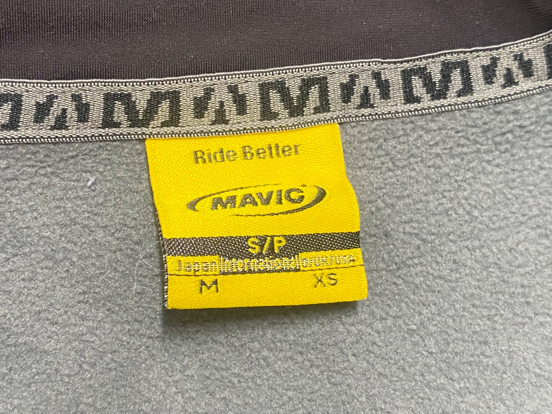 JZ542 マヴィック MAVIC 長袖 サイクルジャケット 黒 M 裏起毛