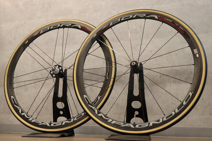 カンパニョーロ CAMPAGNOLO ボーラ ワン BORA ONE 35 TU カーボン チューブラー シマノ 12/11S ナローリム ホイールセット 【さいたま浦和店】