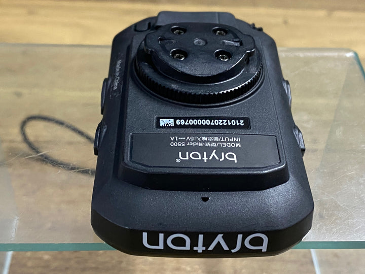 KM936 ブライトン Bryton rider S500 サイクルコンピューター マウント ケーブル付属 動作確認済