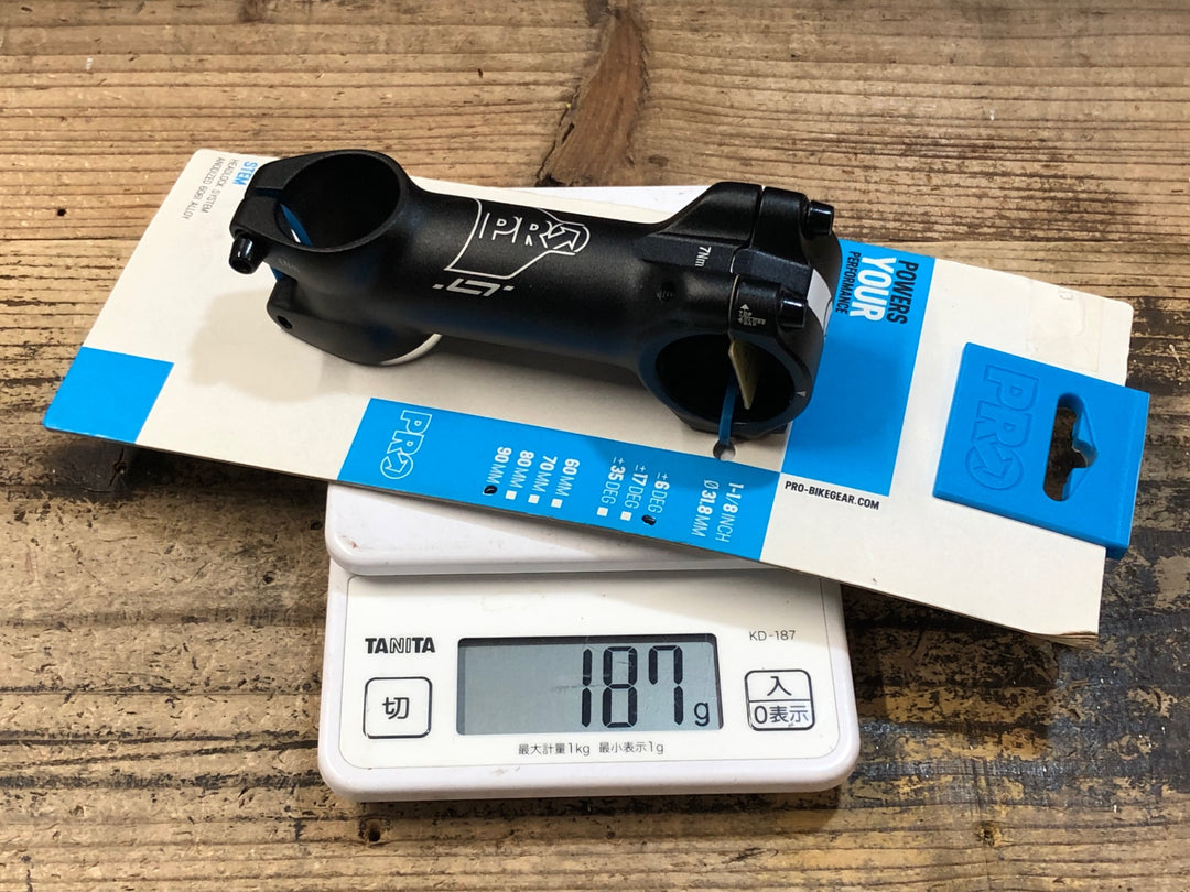 JO449 シマノ SHIMANO PRO LT ステム アルミ 90mm 6° OS Φ31.8 未使用