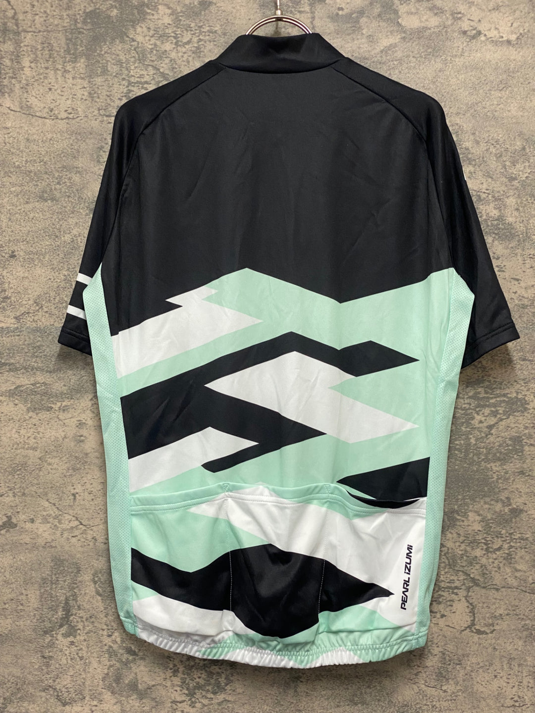 KL022 パールイズミ PEARL iZUMi 半袖 サイクルジャージ 黒 薄緑 白 XL