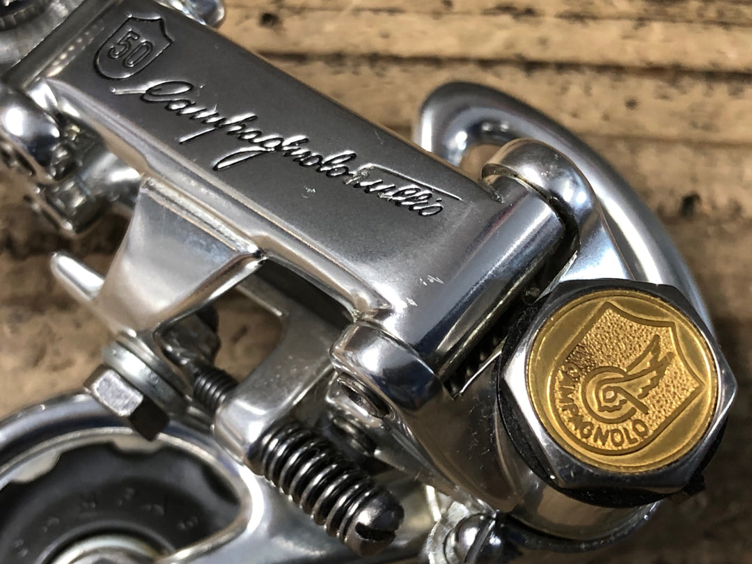 KH588 カンパニョーロ Campagnolo 50周年 スーパーレコード SUPER RECORD リアディレイラー 6/7S 未使用品