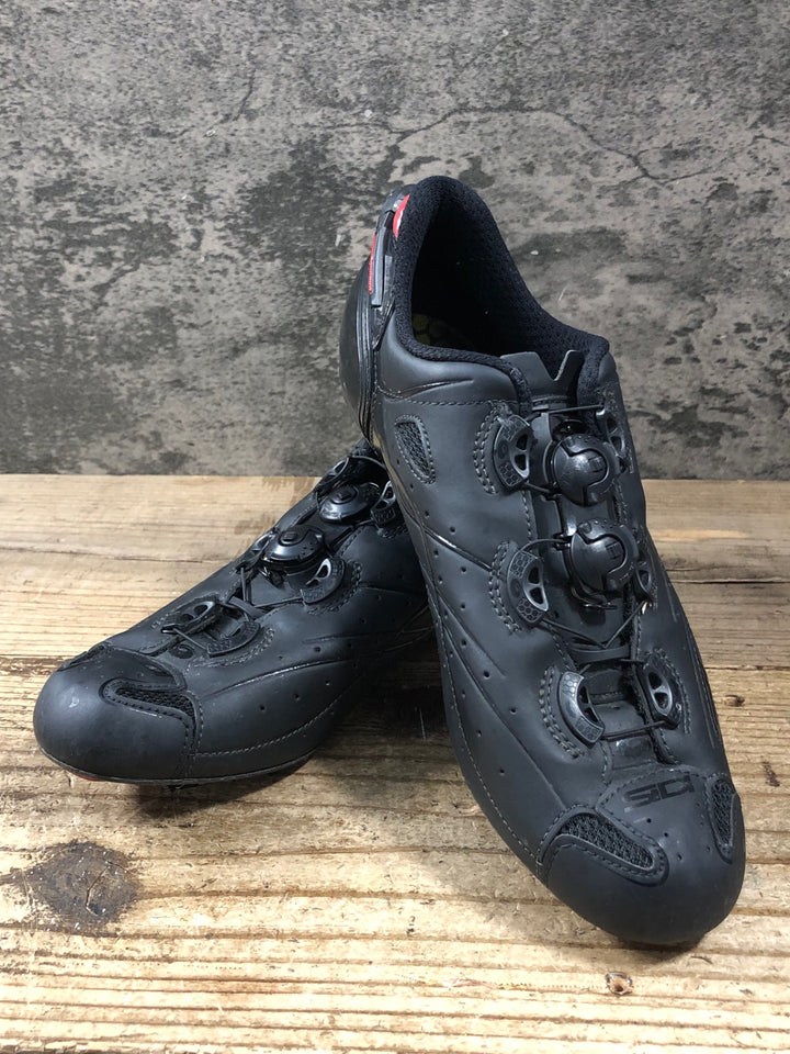 KQ803 シディ SIDI SHOT MATT ビンディングシューズ EU41 黒
