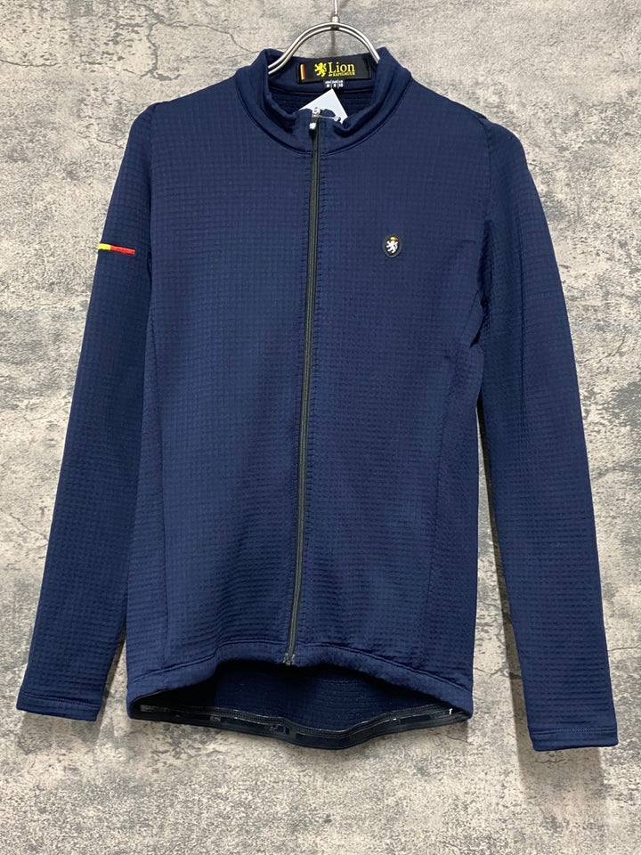 JU086 リオンドカペルミュール Lion de KAPELMUUR 長袖 サイクルジャージ ネイビー M