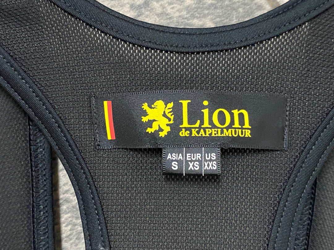 JI683 リオンドカペルミュール Lion de KAPELMUUR ビブショーツ 黒 S ※スレ