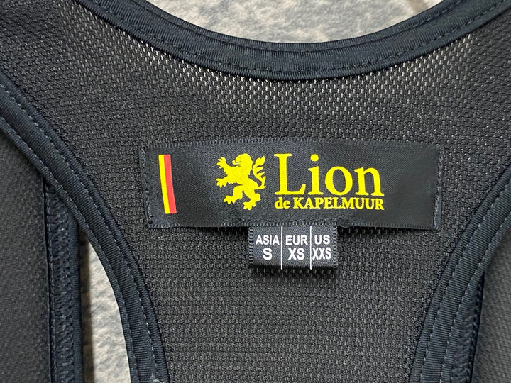 JI683 リオンドカペルミュール Lion de KAPELMUUR ビブショーツ 黒 S ※スレ