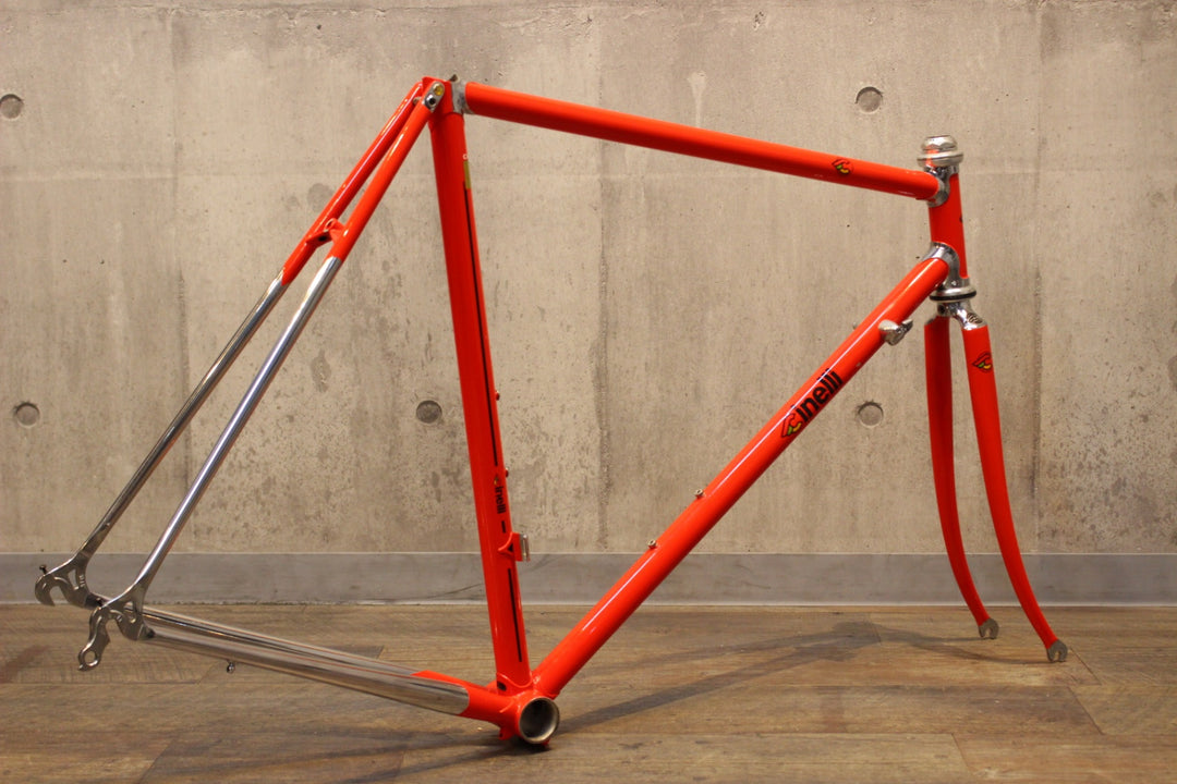 チネリ CINELLI スーパーコルサ SUPERCORSA 53サイズ クロモリ スチール ロードバイク フレームセット SLX NEW 【名古屋店】