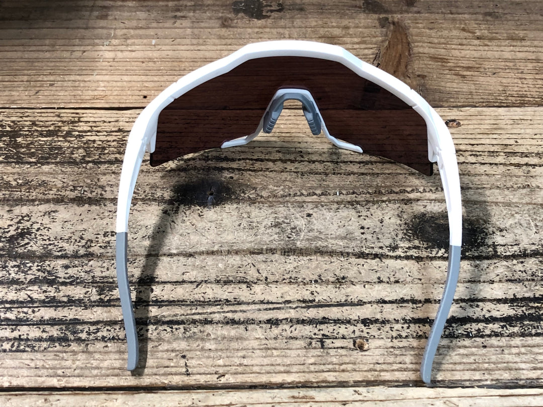 JU702 100％ SPEEDCRAFT サングラス 白 HiPERレンズ LOW-LIGHTレンズ付属