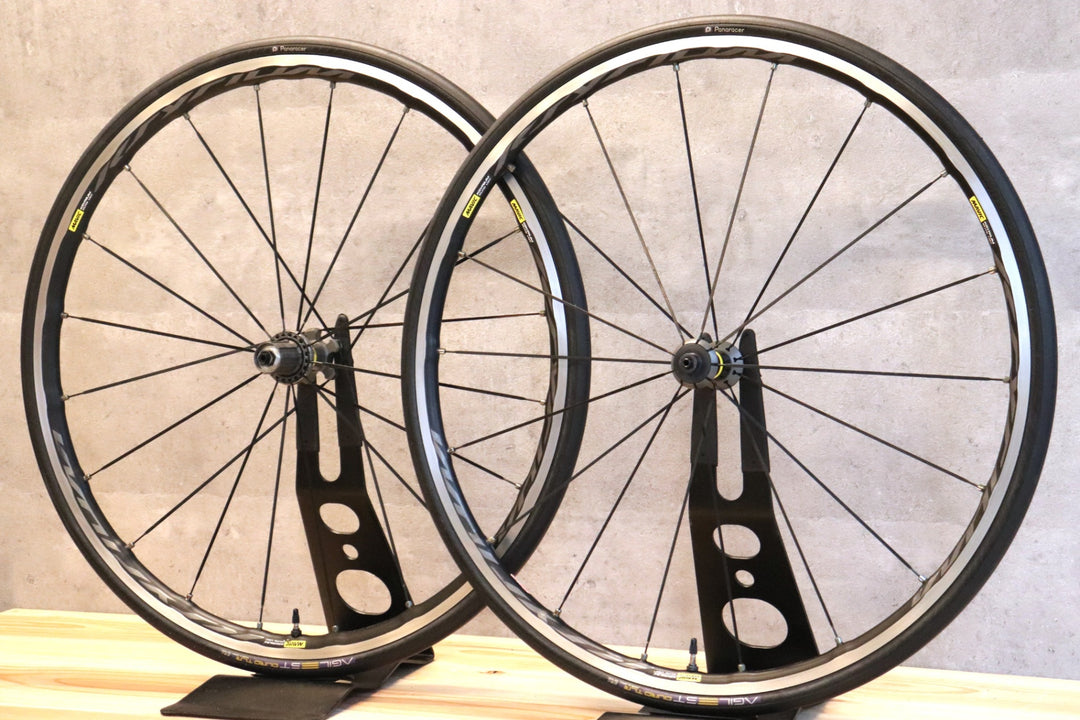 マビック MAVIC キシリウム エリート KSYRIUM ELITE UST アルミ チューブレスレディ ホイールセット シマノ11/12S 17C 【さいたま浦和店】