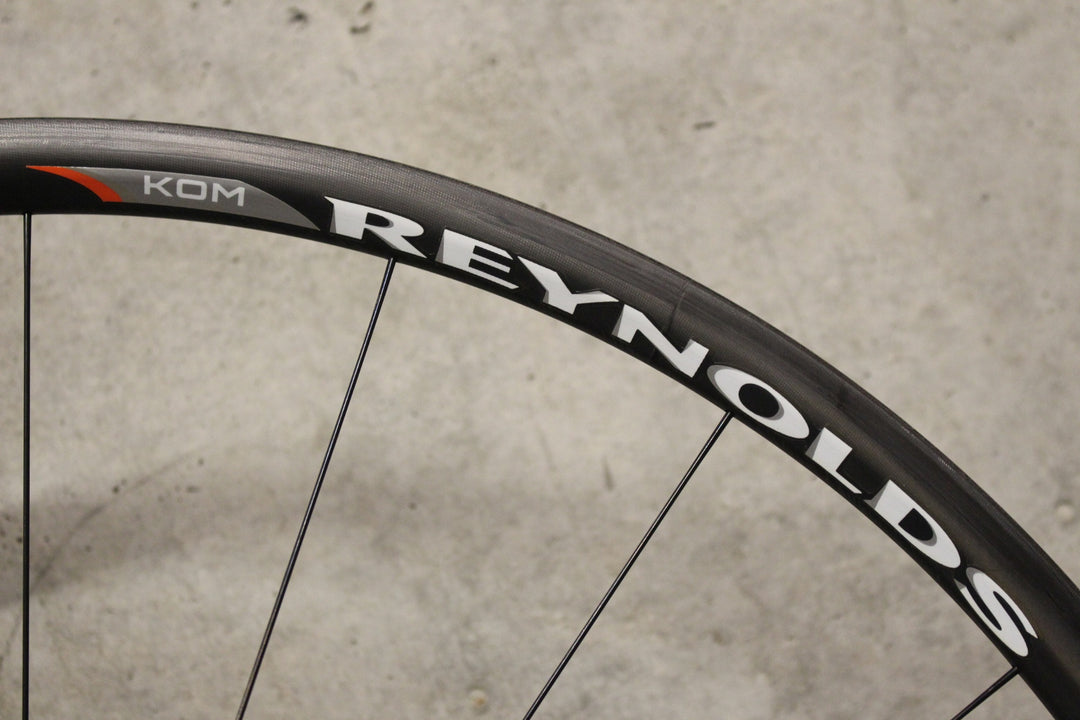 レイノルズ REYNOLDS KOM カーボン チューブラー ホイールセット シマノ10S 【福岡店】