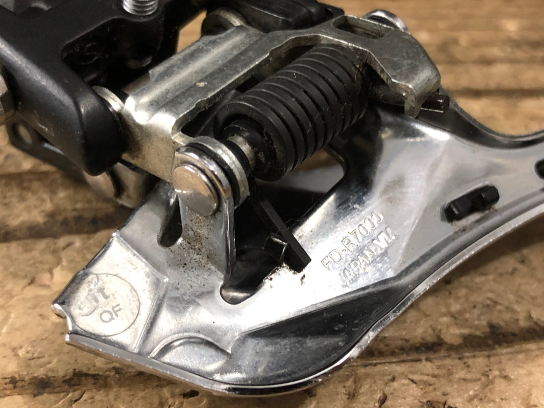 KC257 シマノ SHIMANO 105 FD-R7000 フロントディレイラー 直付 ※座金欠品